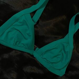 Fashion Nova Teal Bikini Top